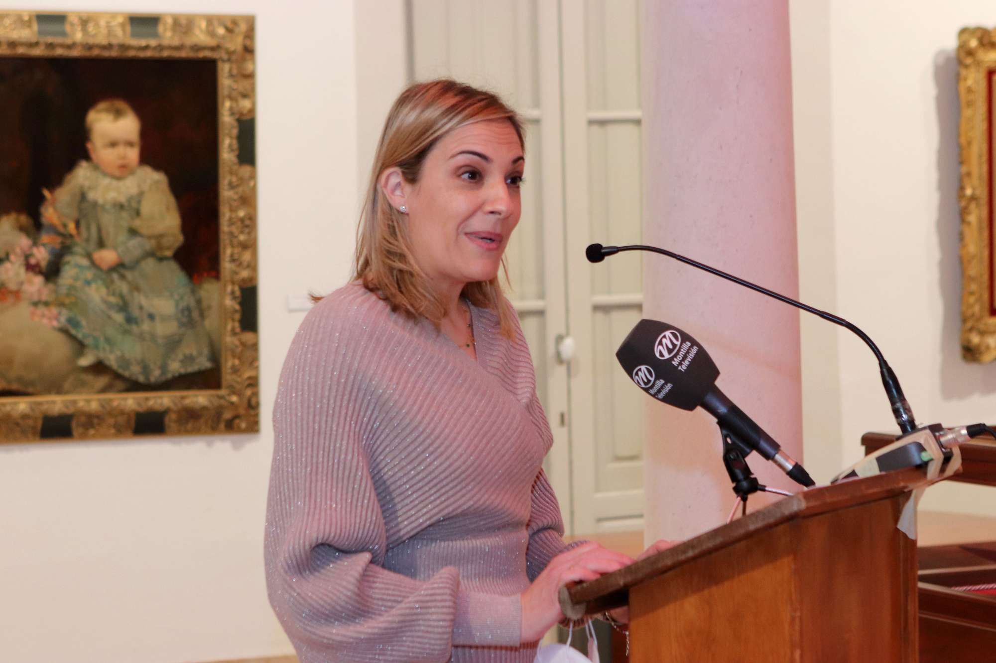 María José Contreras, directora del CEIP Vicente Aleixandre.